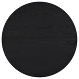 Coaster Furniture Sweeney 722820 2-piece Round Wood Occasional Nesting Table Set - Black IMAGE 9