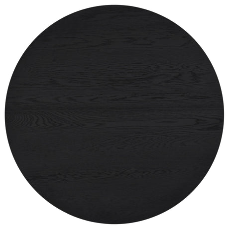  Coaster Furniture Sweeney 722820 2-piece Round Wood Occasional Nesting Table Set - Black IMAGE 9