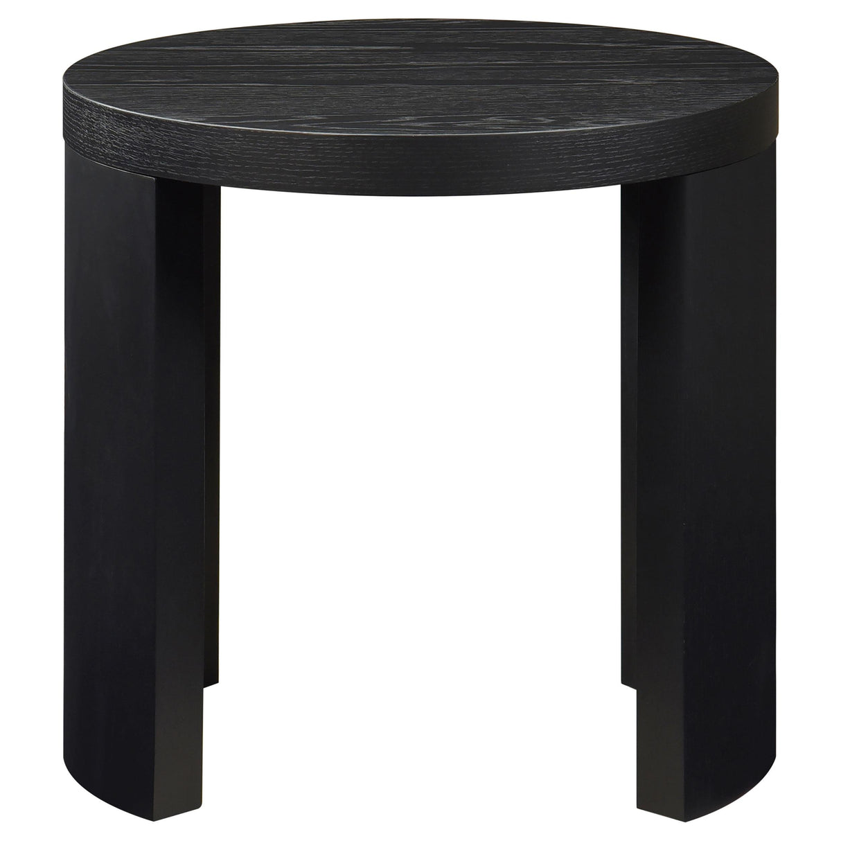  Coaster Furniture Sweeney 722828-S2 2-piece Coffee and End Occasional Table Set - Black IMAGE 4