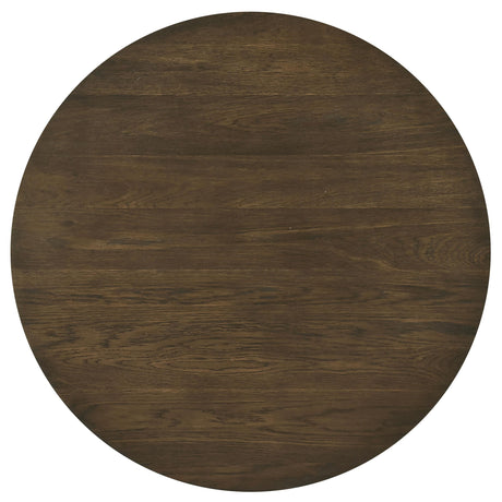  Coaster Furniture Sweeney 722830 2-piece Round Wood Occasional Nesting Table Set - Dark Walnut IMAGE 3