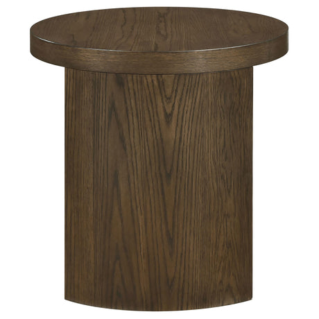  Coaster Furniture Sweeney 722838-S2 2-piece Coffee and End Occasional Table Set - Dark Walnut IMAGE 4