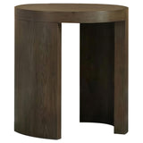  Coaster Furniture Sweeney 722838-S3 3-piece Coffee and End Occasional Table Set - Dark Walnut IMAGE 7