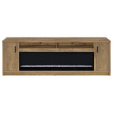  Coaster Furniture Eddy 722843 79-inch 2-door TV Stand Fireplace Media Console - Mango IMAGE 6