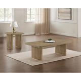  Coaster Furniture Adina 722858-S2 2-piece Wood Coffee Table Set - Distressed Light Brown IMAGE 2