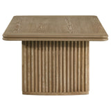  Coaster Furniture Adina 722858-S2 2-piece Wood Coffee Table Set - Distressed Light Brown IMAGE 3