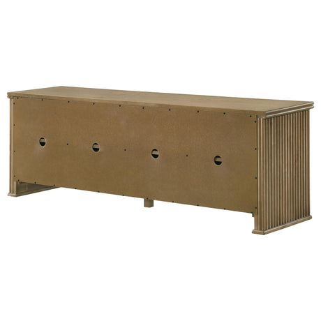  Coaster Furniture Adina 722933 70-inch TV Stand Media Console  - Distressed Light Brown IMAGE 3