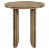  Coaster Furniture Adina 722938-S2 2-piece Round Coffee Table Set - Distressed Light Brown IMAGE 7