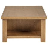  Coaster Furniture Beasley 723328 2-Drawer Wood Coffee Table - Golden Oak IMAGE 6