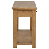  Coaster Furniture Beasley 723329 2-Drawer Wood Console Table - Golden Oak IMAGE 4