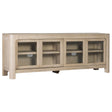  Coaster Furniture Solano 723483 71-inch 2-door TV Stand Media Console - Weathered Mango IMAGE 1