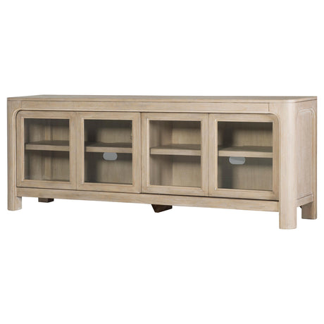  Coaster Furniture Solano 723483 71-inch 2-door TV Stand Media Console - Weathered Mango IMAGE 10