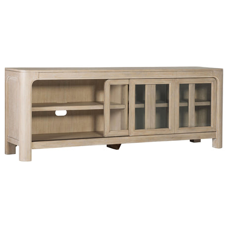  Coaster Furniture Solano 723483 71-inch 2-door TV Stand Media Console - Weathered Mango IMAGE 5