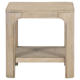  Coaster Furniture Solano 723488-S2 2-piece Square Coffee Table Set - Weathered Mango IMAGE 4