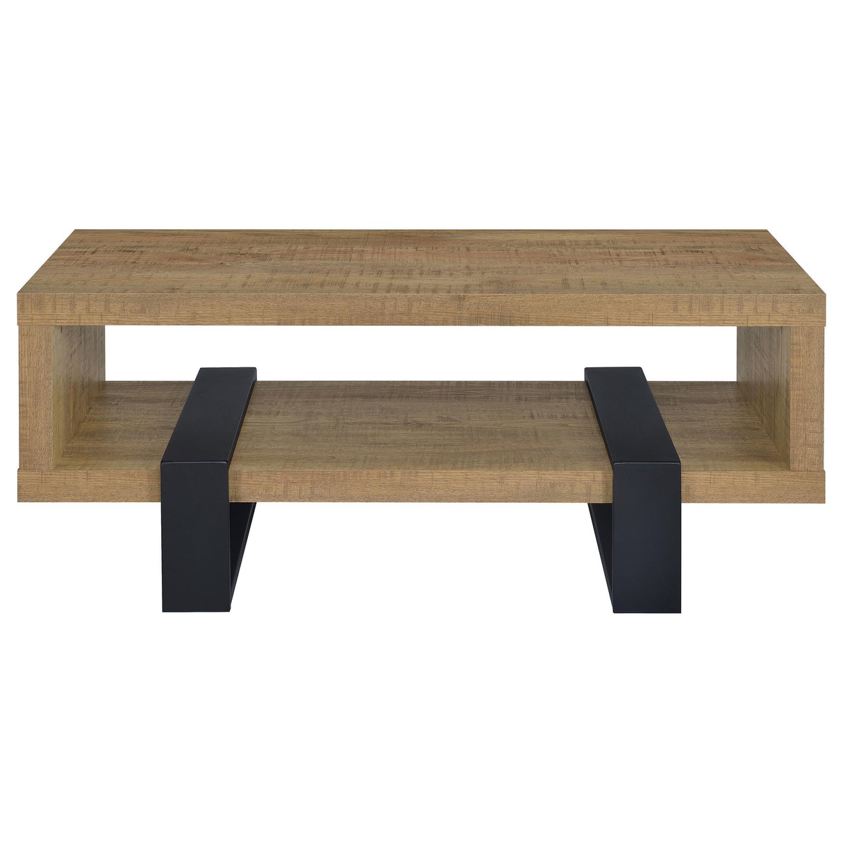  Coaster Furniture Dinard 723678 Engineered Wood Coffee Table - Mango IMAGE 1