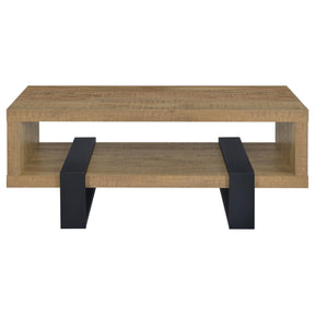  Coaster Furniture Dinard 723678 Engineered Wood Coffee Table - Mango IMAGE 1
