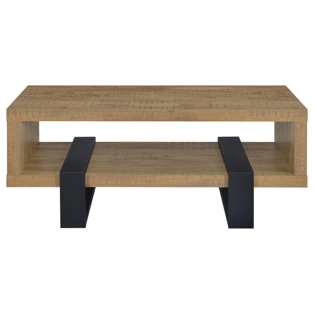  Coaster Furniture Dinard 723678 Engineered Wood Coffee Table - Mango IMAGE 1