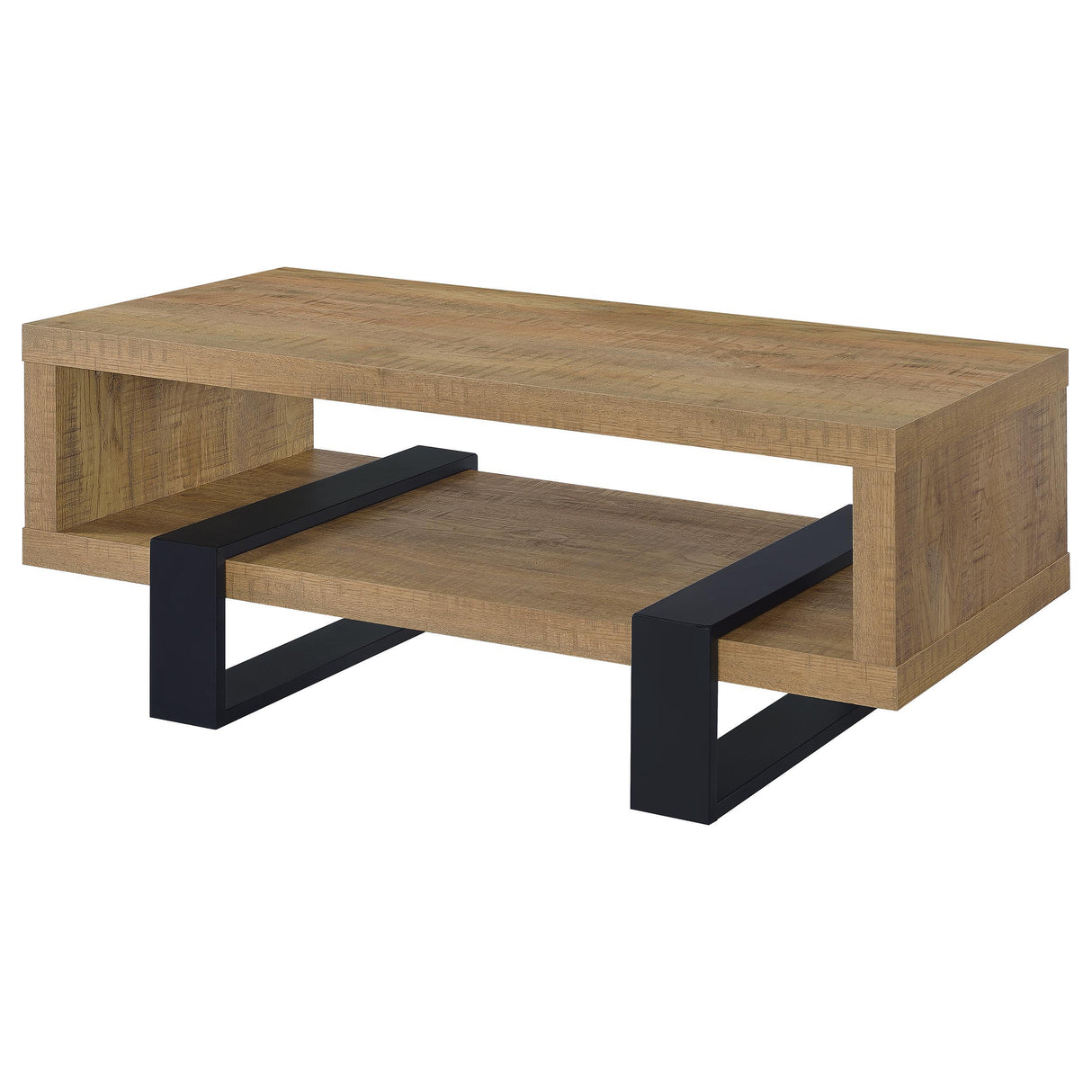 Coaster Furniture Dinard 723678 Engineered Wood Coffee Table - Mango IMAGE 4