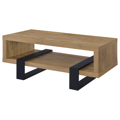  Coaster Furniture Dinard 723678 Engineered Wood Coffee Table - Mango IMAGE 4
