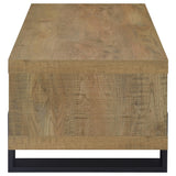  Coaster Furniture Dinard 723678 Engineered Wood Coffee Table - Mango IMAGE 5