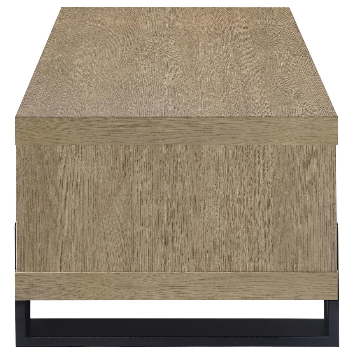  Coaster Furniture Dinard 723688 Engineered Wood Coffee Table - Latte IMAGE 3