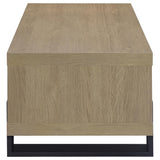  Coaster Furniture Dinard 723688 Engineered Wood Coffee Table - Latte IMAGE 3