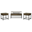  Coaster Furniture Byers 723778-S3 3-piece Lift Top Coffee and End Table Set - Brown Oak IMAGE 1