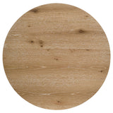 Coaster Furniture Kessler 735988-S2 2-piece Round Sculptural Wood Coffee Table Set - Light Oak IMAGE 6