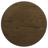  Coaster Furniture Kessler 735998-S3 3-piece Round Sculptural Wood Coffee Table Set - Brown IMAGE 6