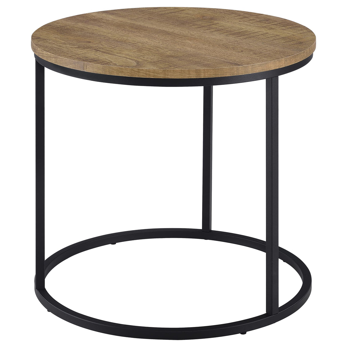  Coaster Furniture Lainey 736037 Round Occasional End Table - Mango IMAGE 2