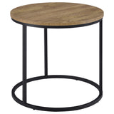  Coaster Furniture Lainey 736037 Round Occasional End Table - Mango IMAGE 7