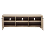  Coaster Furniture Marcelo 736053 71-inch TV Stand Media Console - Light Elm IMAGE 10