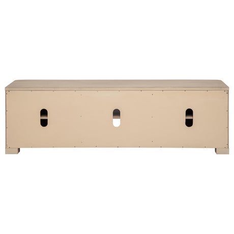  Coaster Furniture Marcelo 736053 71-inch TV Stand Media Console - Light Elm IMAGE 11