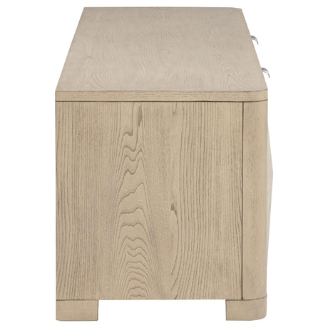  Coaster Furniture Marcelo 736053 71-inch TV Stand Media Console - Light Elm IMAGE 5