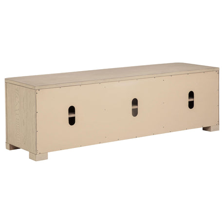  Coaster Furniture Marcelo 736053 71-inch TV Stand Media Console - Light Elm IMAGE 8
