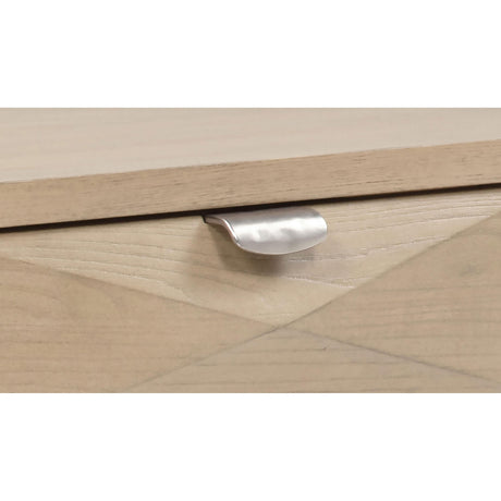  Coaster Furniture Marcelo 736057 Wood End Table with Drawer and Shelf - Light Elm IMAGE 7