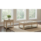  Coaster Furniture Marcelo 736058-S2 2-piece Coffee Table Set with Storage - Light Elm IMAGE 2