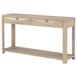  Coaster Furniture Marcelo 736059 Sofa Console Table with 2 Drawers and Shelf - Light Elm IMAGE 13