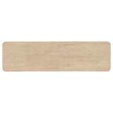  Coaster Furniture Marcelo 736059 Sofa Console Table with 2 Drawers and Shelf - Light Elm IMAGE 3