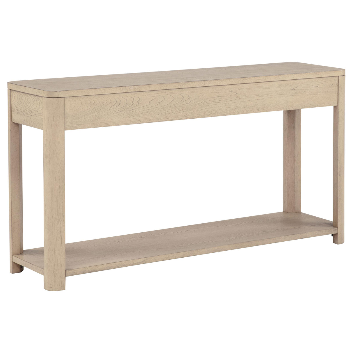  Coaster Furniture Marcelo 736059 Sofa Console Table with 2 Drawers and Shelf - Light Elm IMAGE 6