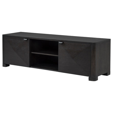  Coaster Furniture Marcelo 736063 71-inch TV Stand Media Console - Coffee IMAGE 2