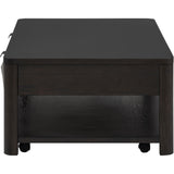  Coaster Furniture Marcelo 736068 Wood Coffee Table with 2 Drawers and Shelf - Coffee IMAGE 6