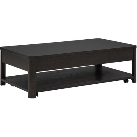  Coaster Furniture Marcelo 736068 Wood Coffee Table with 2 Drawers and Shelf - Coffee IMAGE 7
