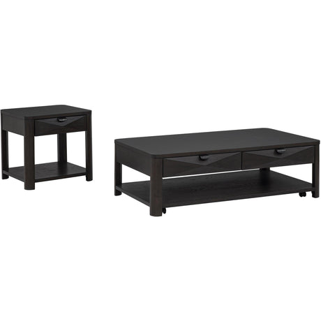  Coaster Furniture Marcelo 736068-S2 2-piece Coffee Table Set with Storage - Coffee IMAGE 1