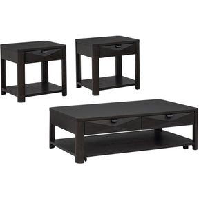  Coaster Furniture Marcelo 736068-S3 3-piece Coffee Table Set with Storage - Coffee IMAGE 1