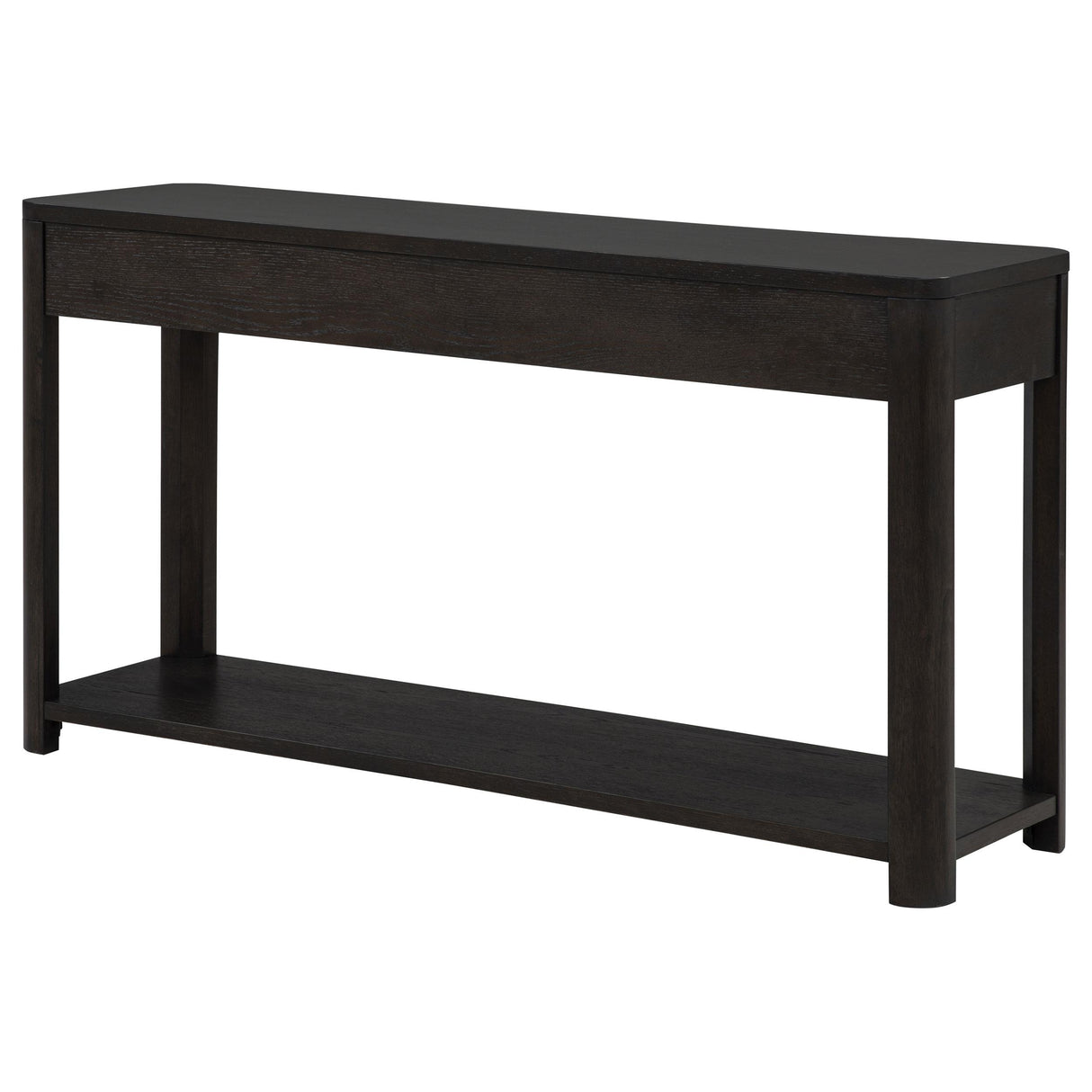  Coaster Furniture Marcelo 736069 Sofa Console Table with 2 Drawers and Shelf - Coffee IMAGE 10