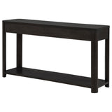  Coaster Furniture Marcelo 736069 Sofa Console Table with 2 Drawers and Shelf - Coffee IMAGE 10