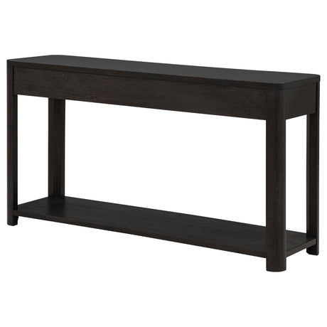  Coaster Furniture Marcelo 736069 Sofa Console Table with 2 Drawers and Shelf - Coffee IMAGE 10