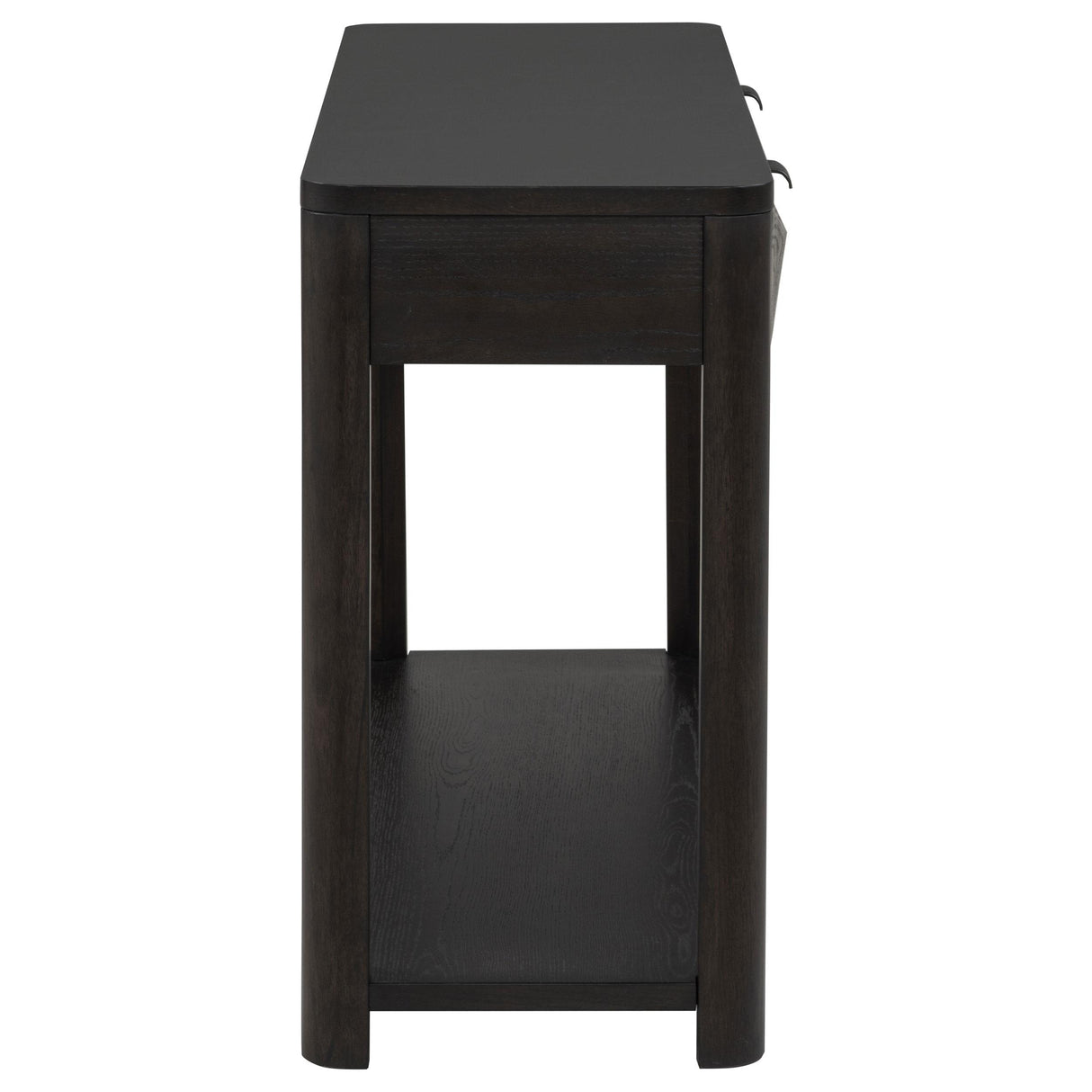  Coaster Furniture Marcelo 736069 Sofa Console Table with 2 Drawers and Shelf - Coffee IMAGE 12