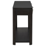  Coaster Furniture Marcelo 736069 Sofa Console Table with 2 Drawers and Shelf - Coffee IMAGE 12