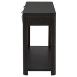  Coaster Furniture Marcelo 736069 Sofa Console Table with 2 Drawers and Shelf - Coffee IMAGE 3